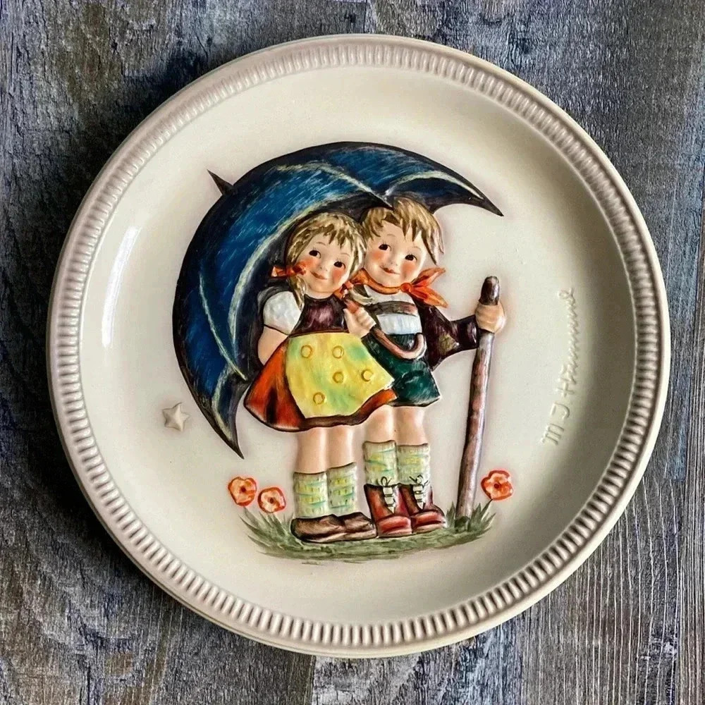 * VINTAGE* Hummel | Stormy Weather Anniversary Plate